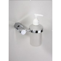 Bathroom Glass Liquid Soap Holder Wall Mounted